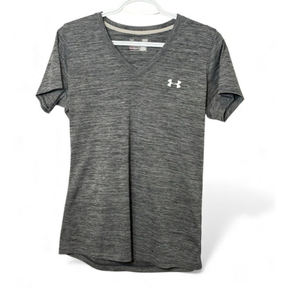 Under Armour HeatGear Loose‎ Fit V-Neck T-Shirt (SET OF TWO) Women's LG